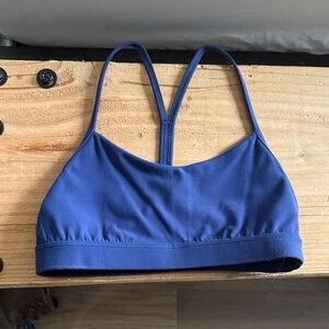 Women's Blue Lululemon Flo-Y Bra